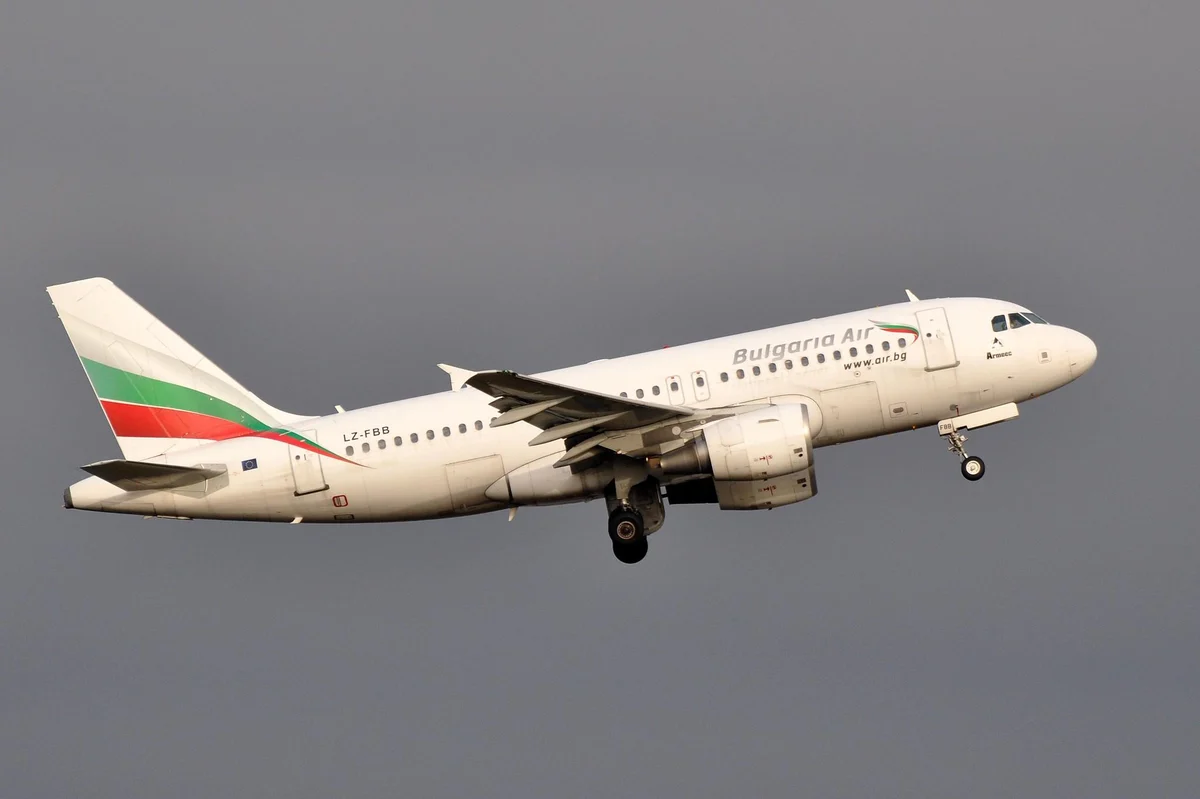Avión de Bulgaria Air