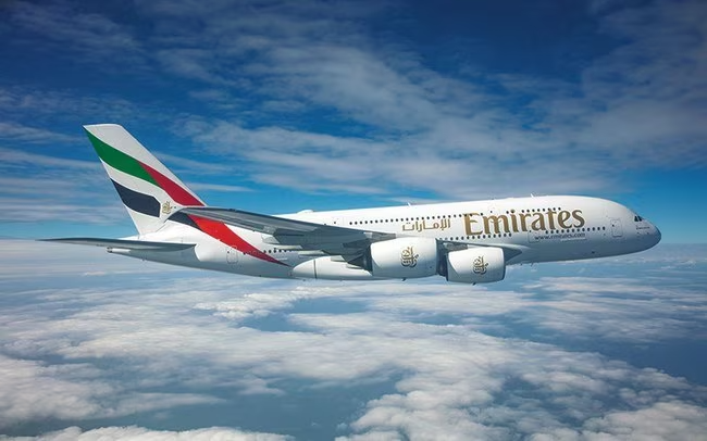 Avión de Emirates