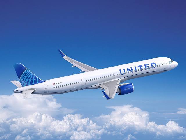 Avión de United Airlines