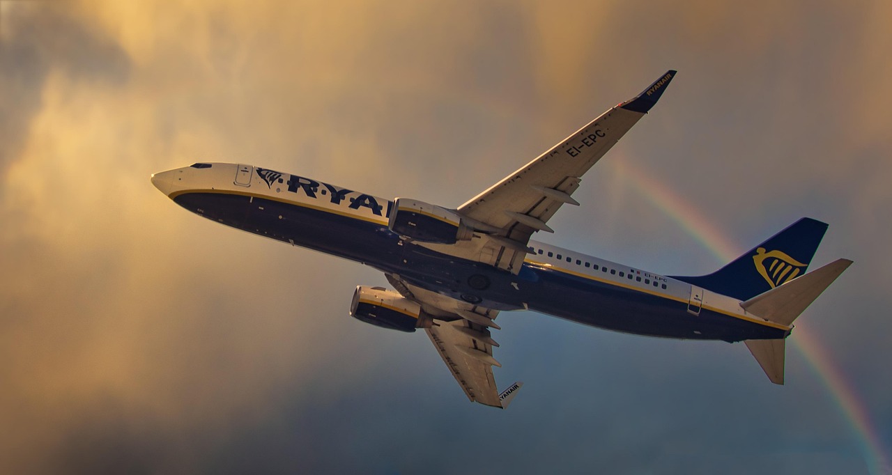 Avión de Ryanair