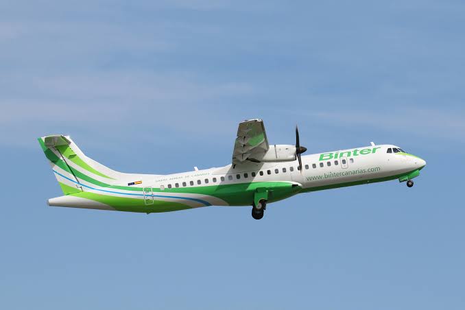 Avión de Binter